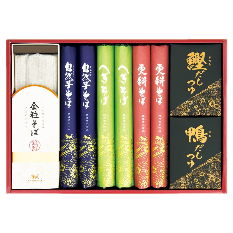 自然芋そば　そば詰合せ