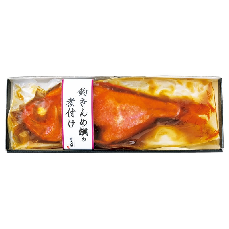スズ市水産　釣きんめ鯛の煮付け
