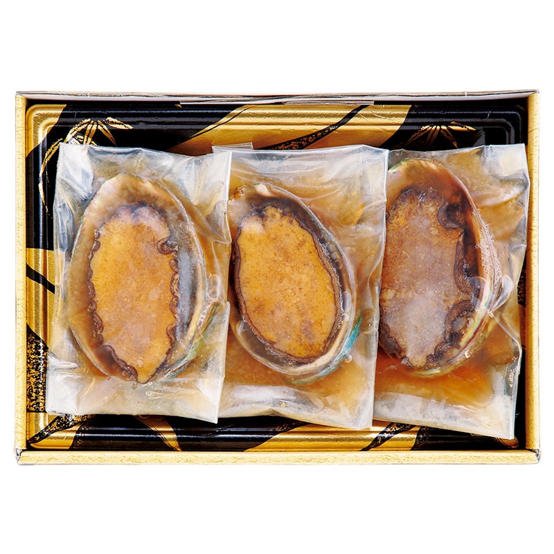 スズ市水産　あわびの和三盆煮