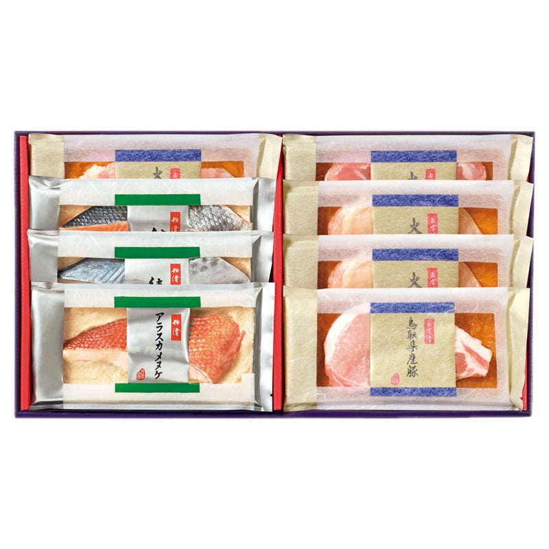 たじみや　魚の粕漬・肉の西京漬詰合せ