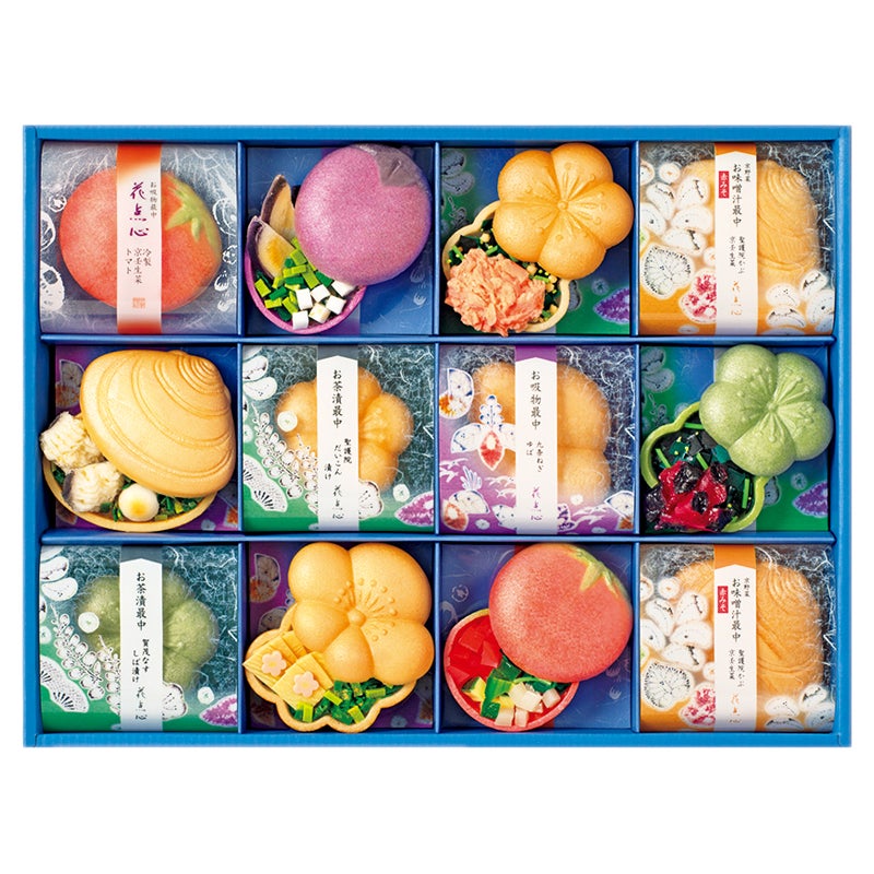 京都　辻が花　京のお茶漬とお吸物　夏の彩り最中詰合せ