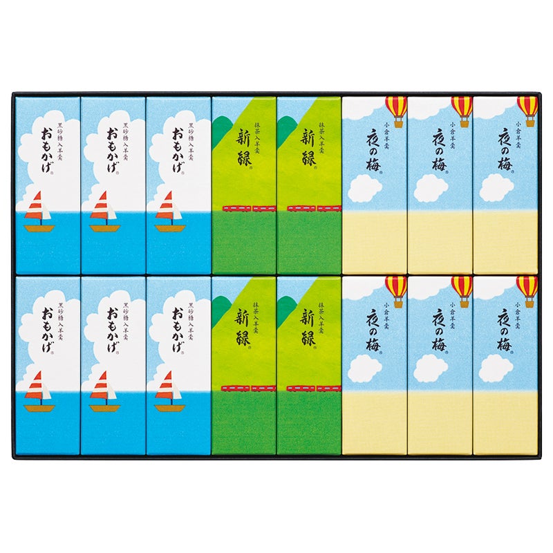 とらや　夏パッケージ小形羊羹１６本入