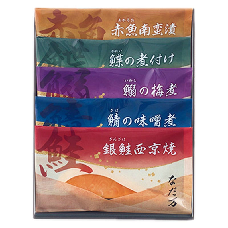 なだ万　レンジで簡単！料亭の魚惣菜詰合せ