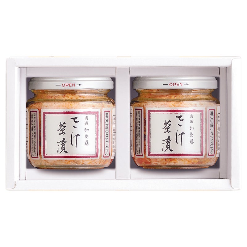 新潟　加島屋　瓶詰（中）２本セット