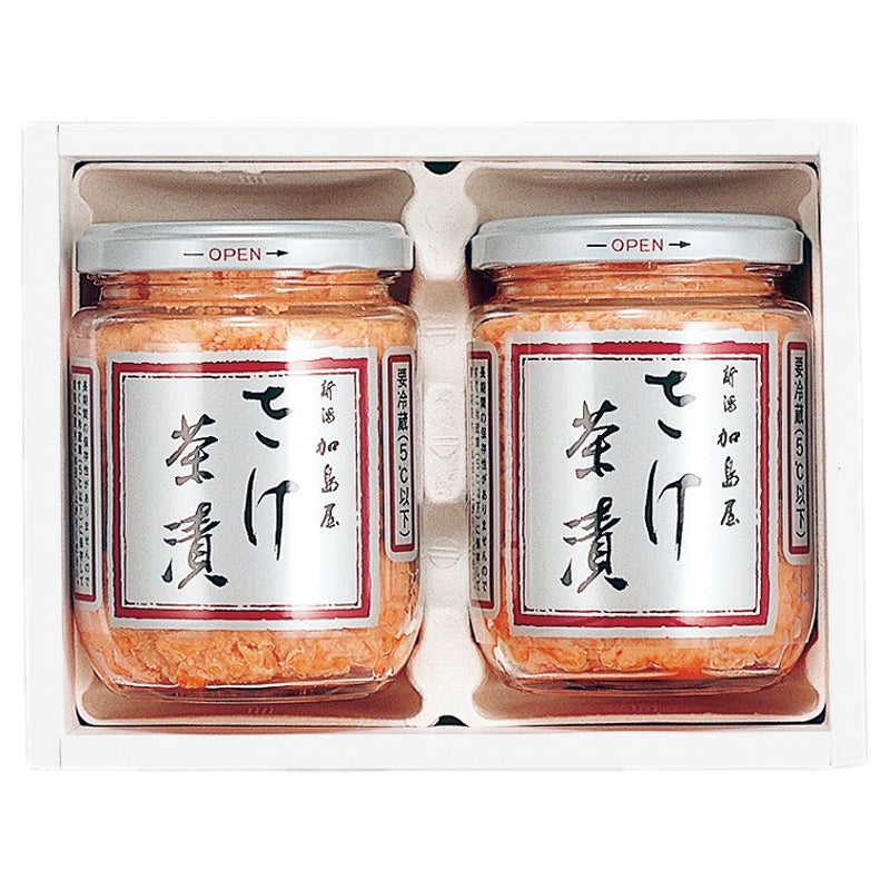 新潟　加島屋　瓶詰２本セット