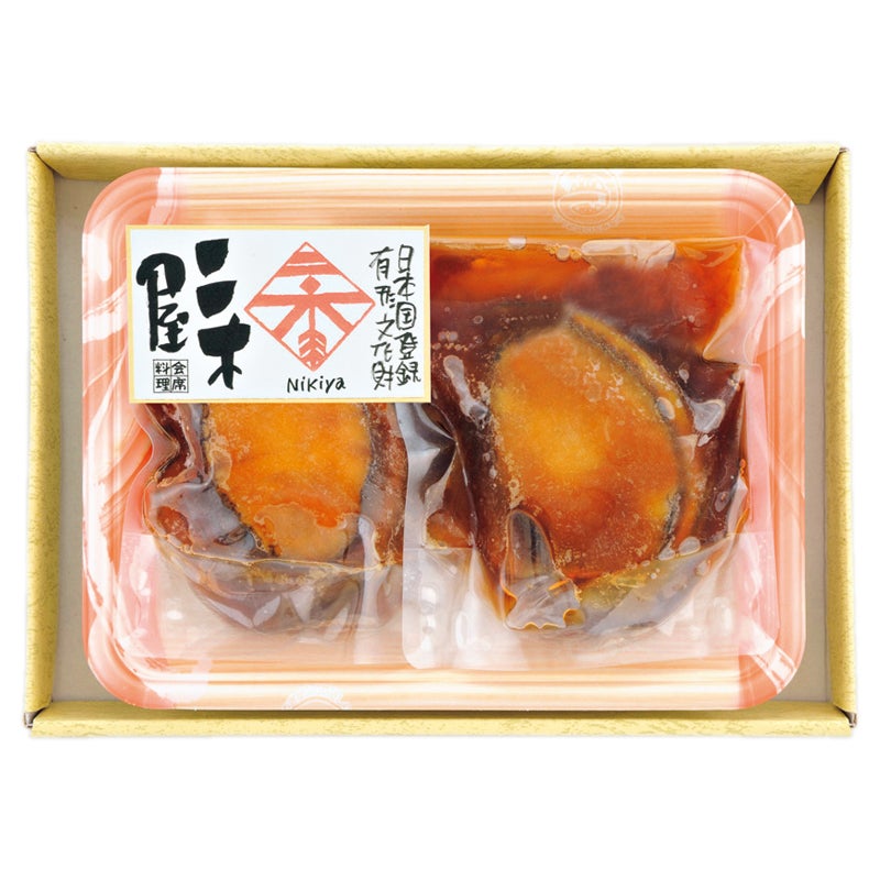 国登録有形文化財　二木屋　あわびの柔らか煮