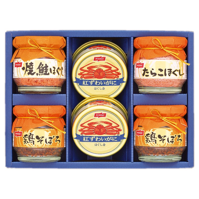 ニッスイ　かに缶・びん詰セット