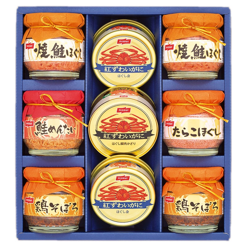 ニッスイ　かに缶・びん詰セット