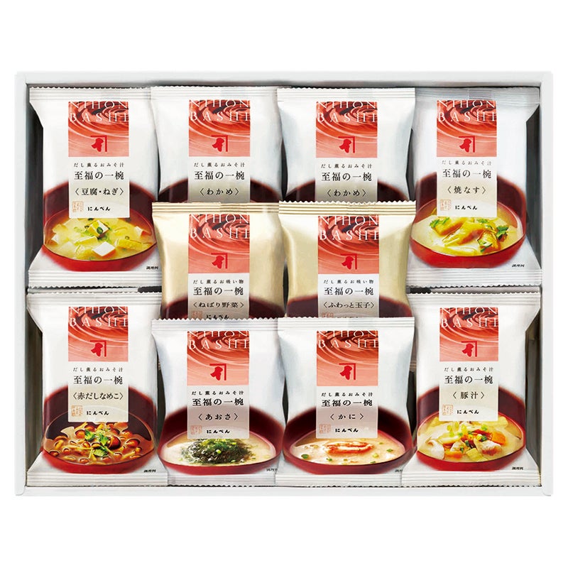 にんべん　至福の一椀　おみそ汁・お吸い物詰合せ