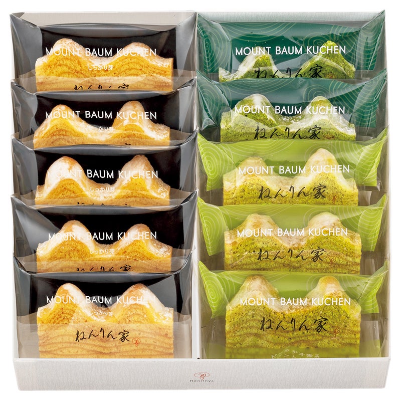 ねんりん家　ひとくちマウントバーム詰合せ　３種１０個入