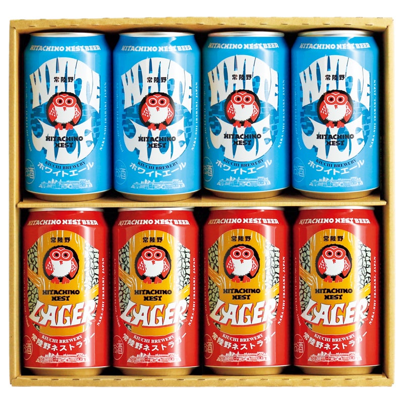 常陸野ネストビール　缶８本セット