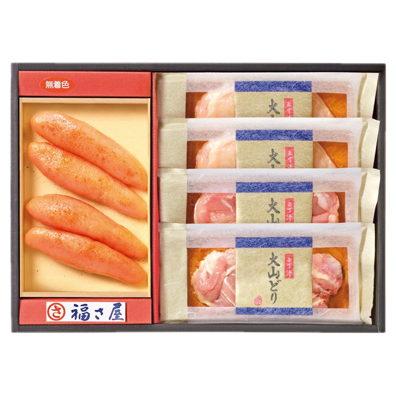 福さ屋　辛子めんたい・たじみや　肉の西京漬け