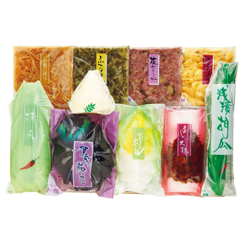 京都錦小路　桝俉　賀茂茄子漬と夏漬物
