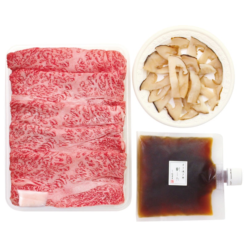 赤坂 松葉屋 松茸･黒毛和牛すき焼き