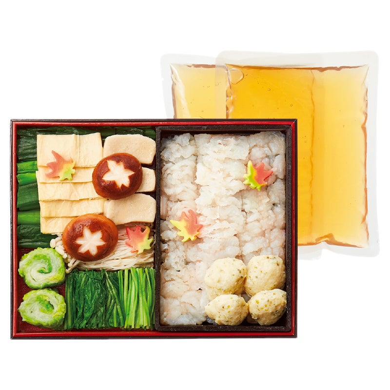 京料理　美濃吉　鱧のしゃぶしゃぶ