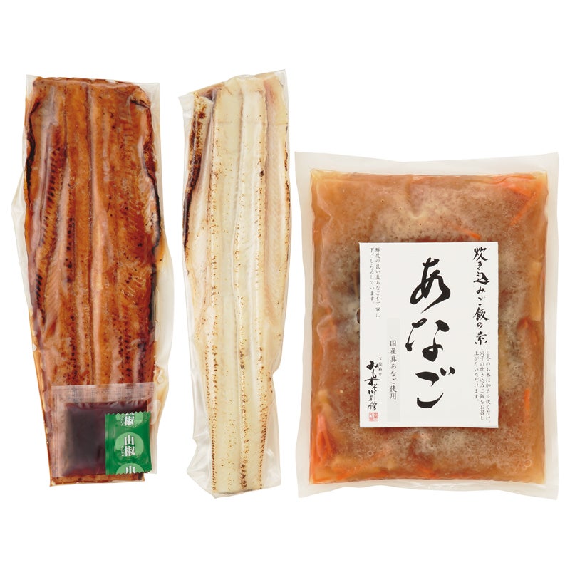 みもすそ川別館 天然あなごセット