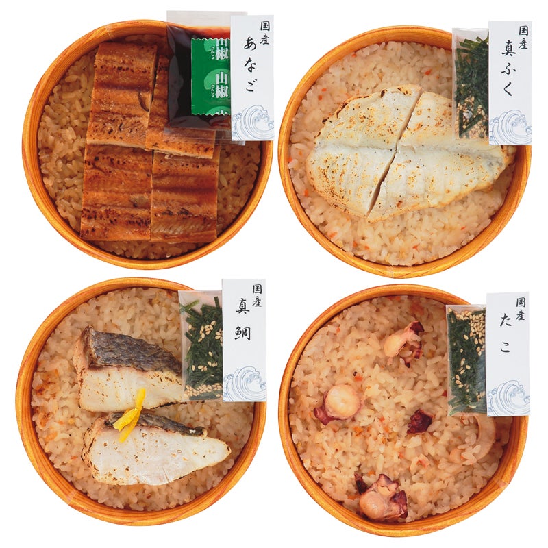 山口　下関　みもすそ川別館　国産　海鮮ご飯四種