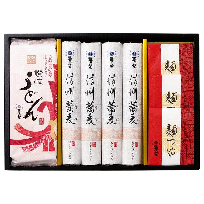 麦坐(むぎくら)信州そば･讃岐うどん詰合せ