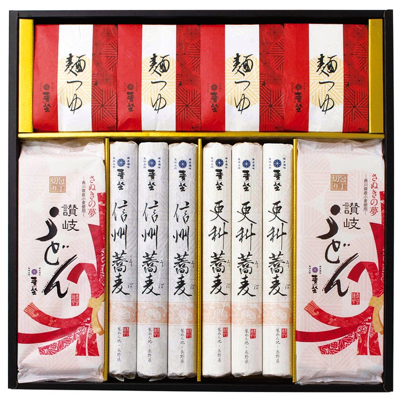 麦坐(むぎくら)信州そば･讃岐うどん詰合せ