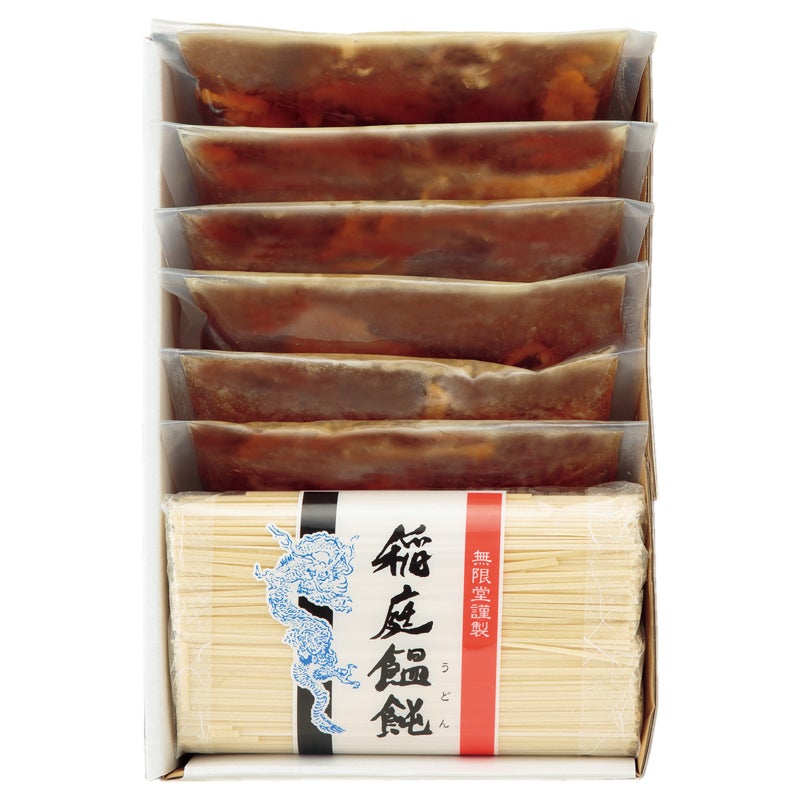 無限堂　濃厚比内地鶏ダシ稲庭つけうどん
