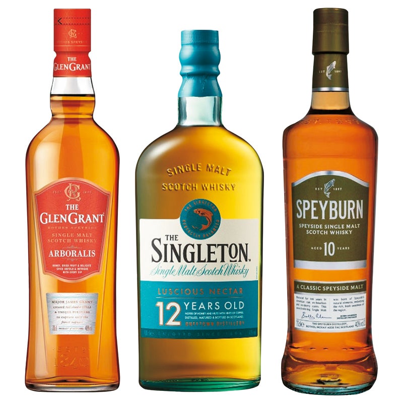スコッチ スペイサイドシングルモルト 飲み比べ3本セット
