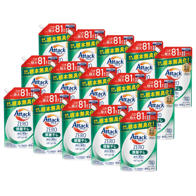 花王 アタックZERO 部屋干し用詰替用