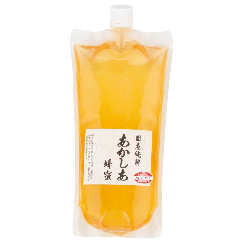 国産純粋あかしあ蜂蜜