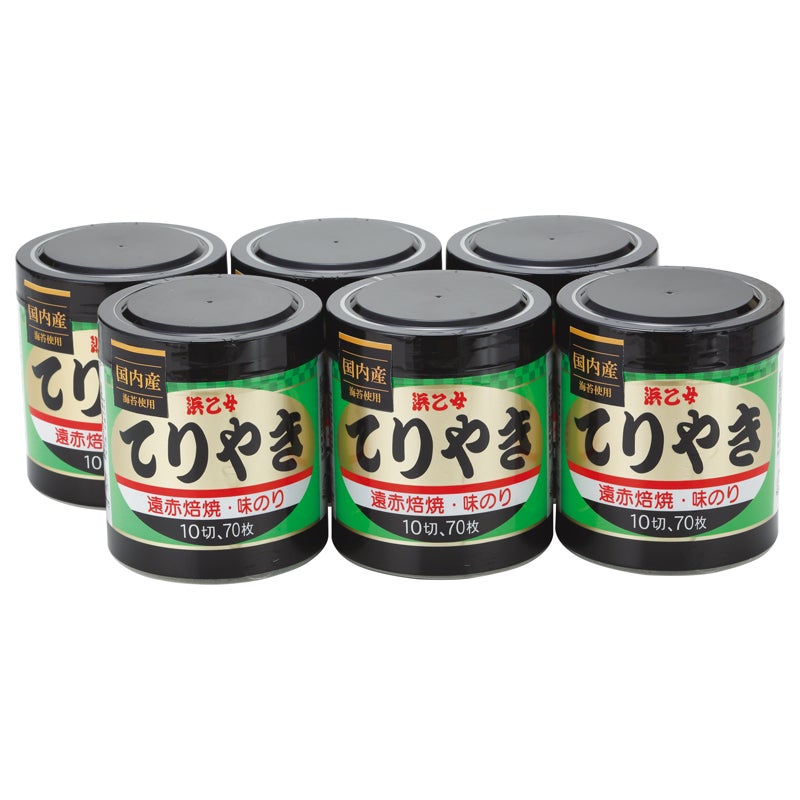 浜乙女　遠赤焙焼　味のり　てりやき