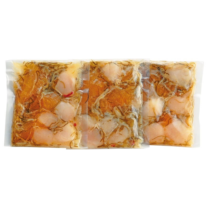 布目　ほたて貝柱松前漬