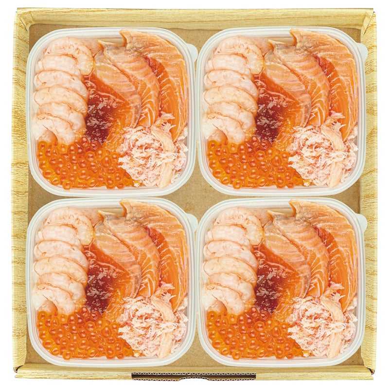 美飾遊膳　ふくいサーモン入り海鮮丼の具