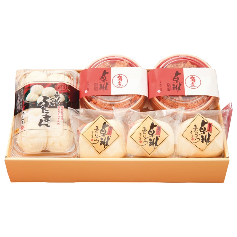 長崎　ふくみ屋　角煮卓袱まんじゅう・長崎ぶたまん・角煮卓袱御膳セット