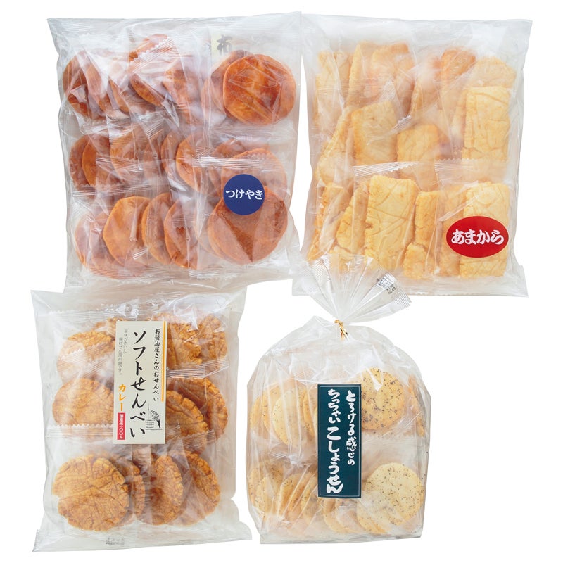 お醤油屋さんのおせんべい詰合せ　夏バージョン
