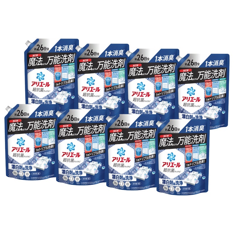 Ｐ＆Ｇ　アリエールジェル詰替用超特大サイズ