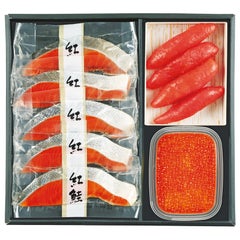 紅鮭切身･辛子明太子･いくらセット