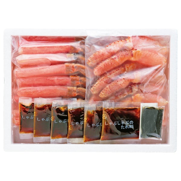 北海道 札幌バルナバフーズ 毛蟹とずわい蟹のしゃぶしゃぶセット