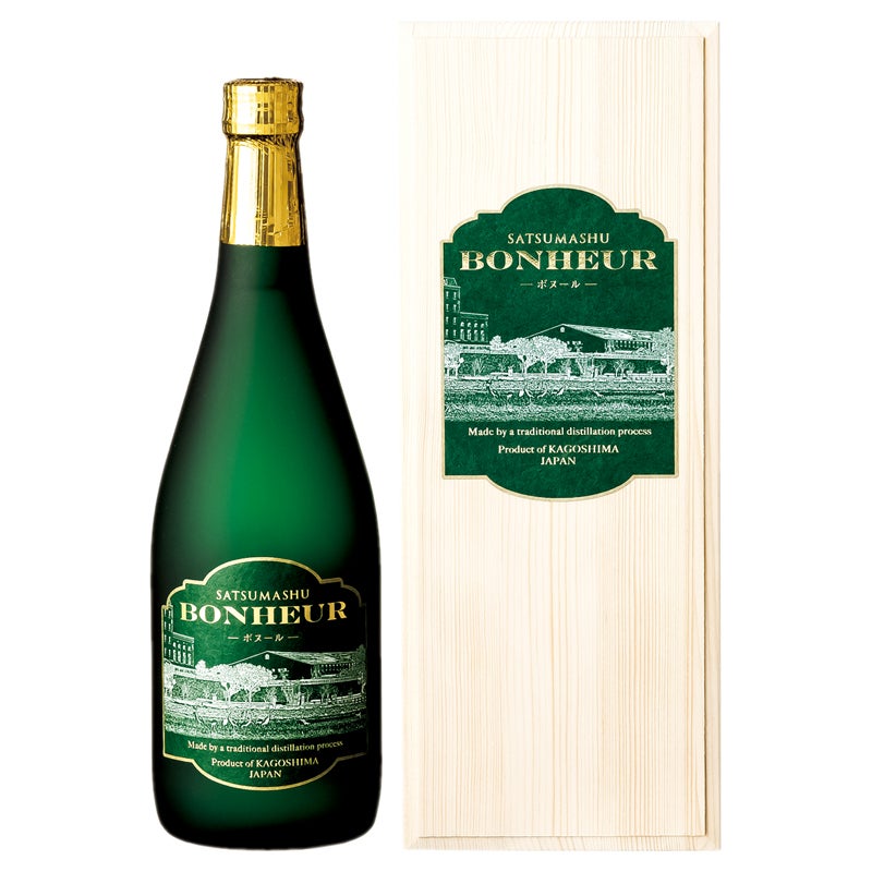 JOO様　　新品・未開封◆ ボヌール 芋焼酎 出水酒造 鹿児島 木箱 楽天市場】出水酒造 焼酎 ボヌール BONHEUR 720ml | ワイン酵母