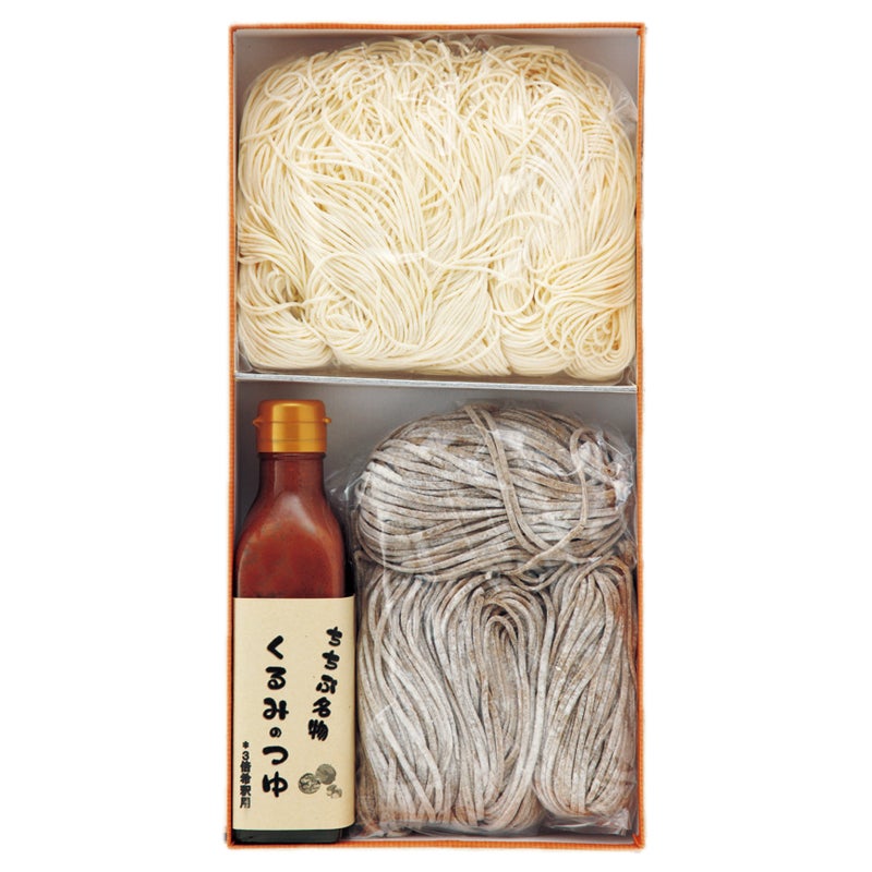 秩父　なまそば・生そうめん詰合せ（くるみつゆ）