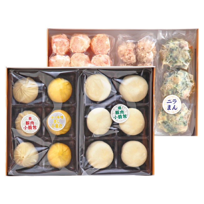 上海小籠包専門店　鵬天閣　小籠包・点心７種セット