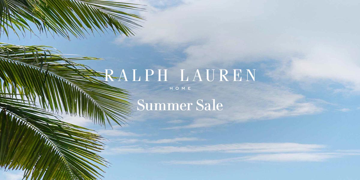 RALPH LAUREN HOME Summer Sale