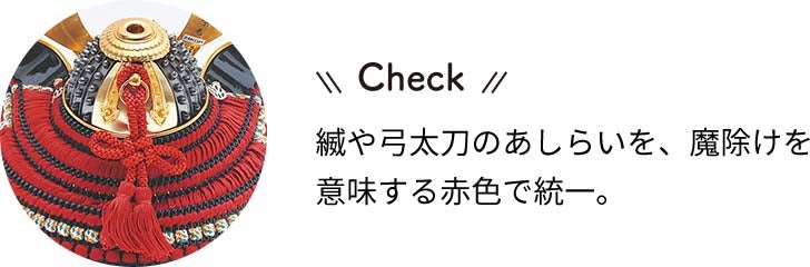 中村宗光 作　兜収納飾りチェック