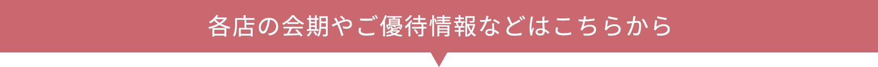 各店の会期やご優待情報などはこちらから