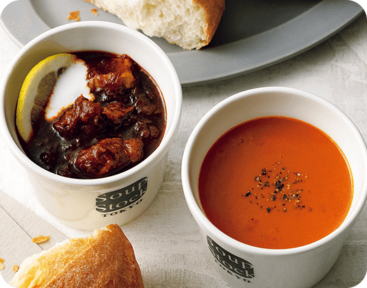 スープストックトーキョー 季節のスープと石窯パンのセット